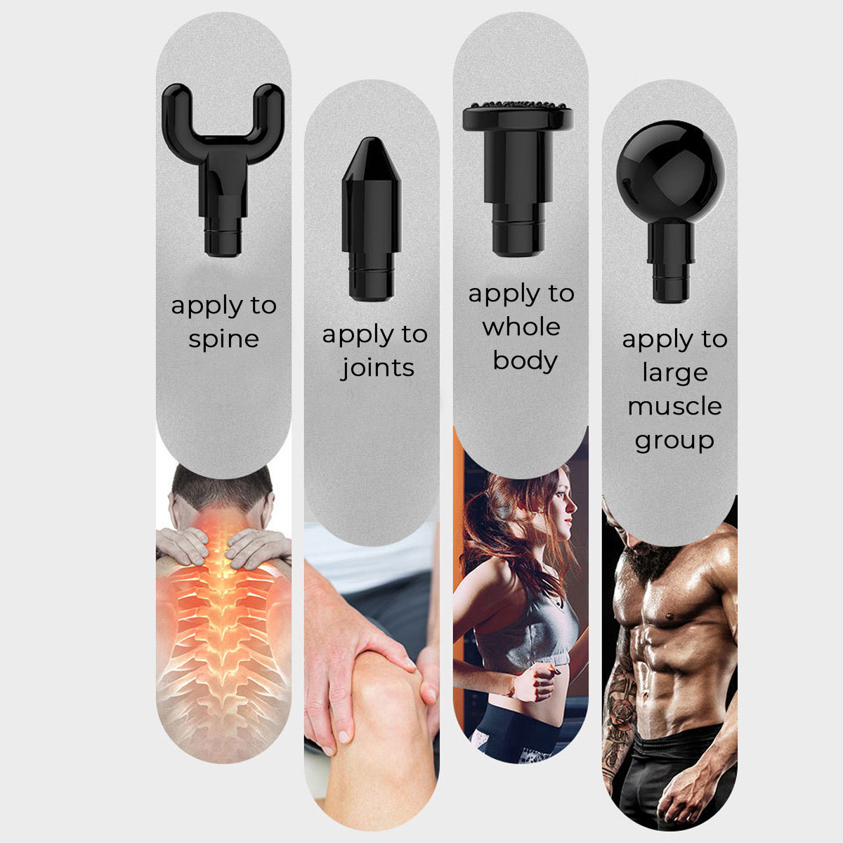 2400mAh-Electric-Percussion-Massager-3-Speeds-Low-Noise-Vibration-Muscle-Therapy-Device-with-6-Massa-1550390-7