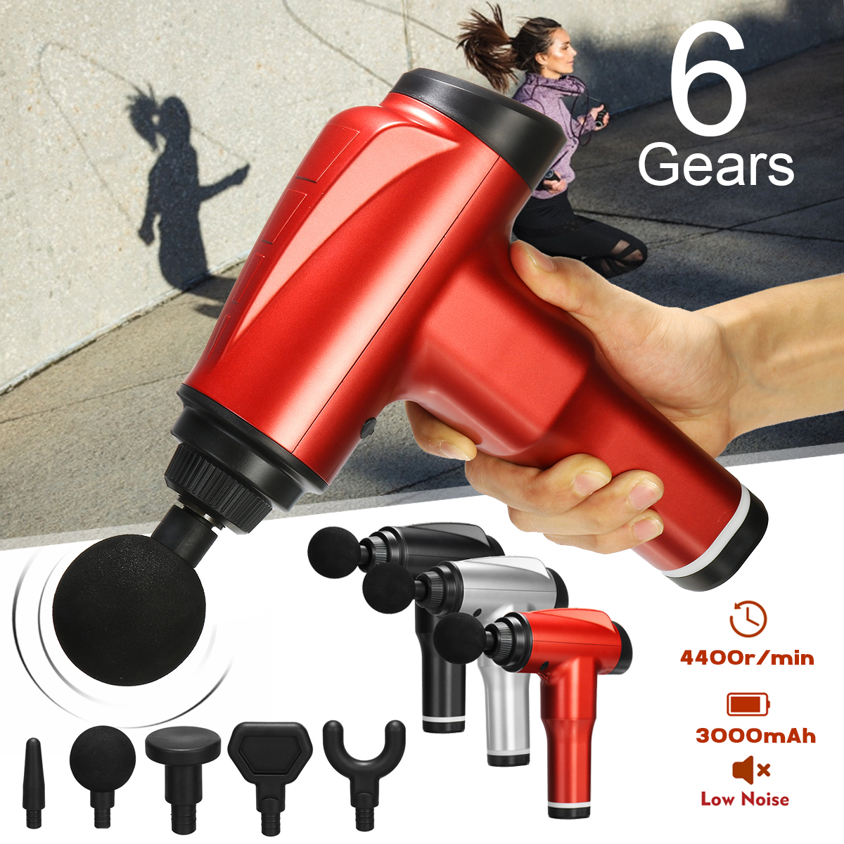 3000mAh-6-Speed-Percussion-Massager-Deep-Tissue-Electric-Massager-1200-4400rmin-Massager-for-Muscle--1625885-1