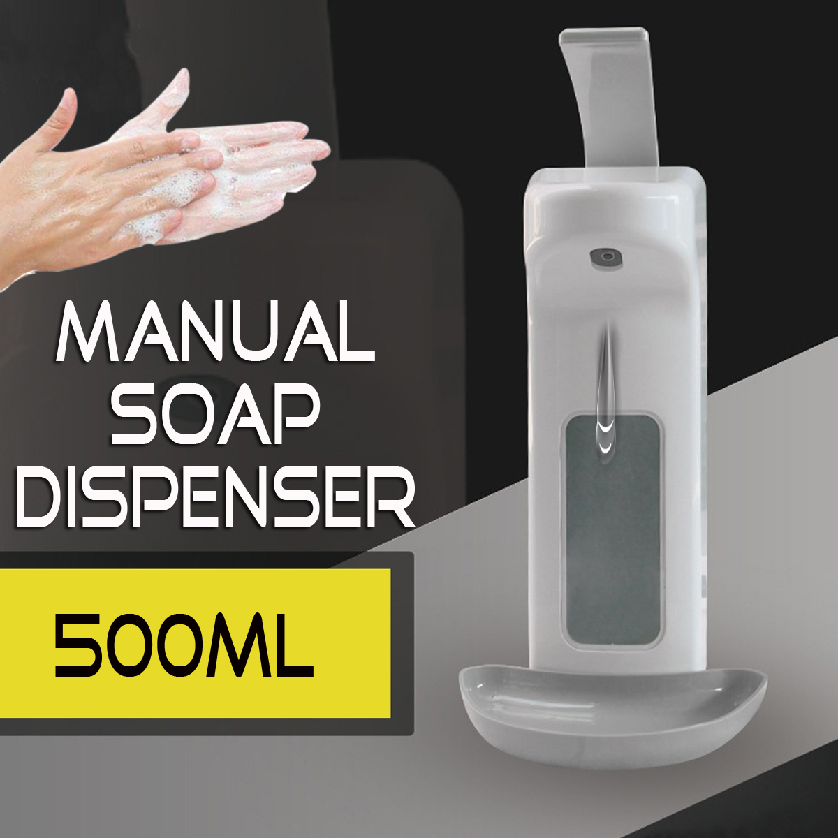 500ML-Manual-Elbow-Liquid-Soap-Dispenser-Foaming-Hand-Push-Washer-Bottle-Box-1685343-1