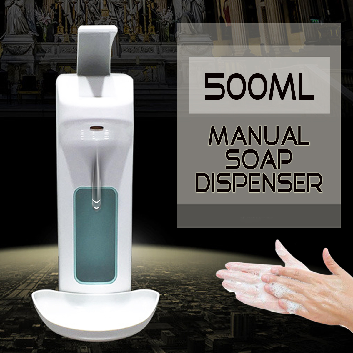 500ML-Manual-Elbow-Liquid-Soap-Dispenser-Foaming-Hand-Push-Washer-Bottle-Box-1685343-2