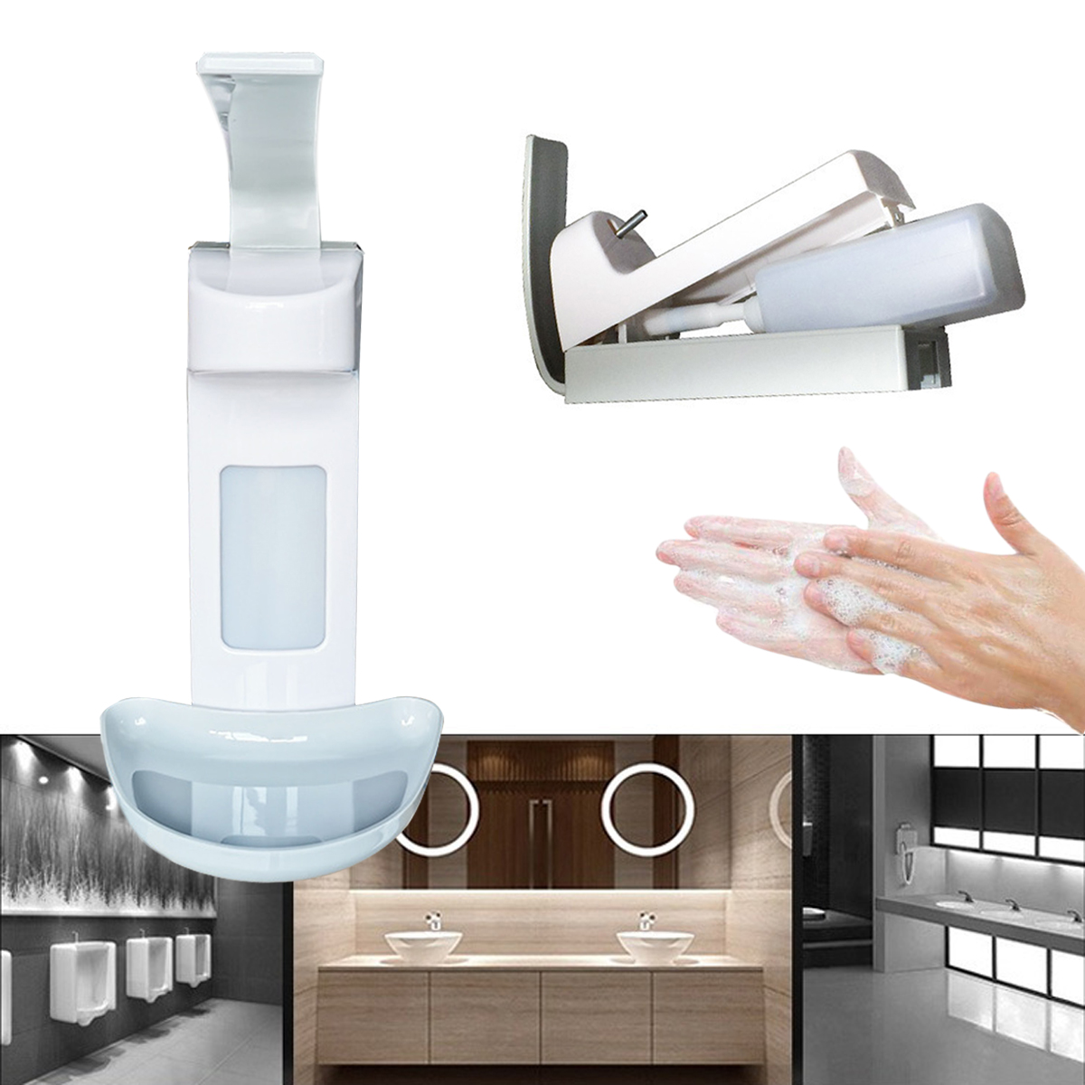 500ML-Manual-Elbow-Liquid-Soap-Dispenser-Foaming-Hand-Push-Washer-Bottle-Box-1685343-6