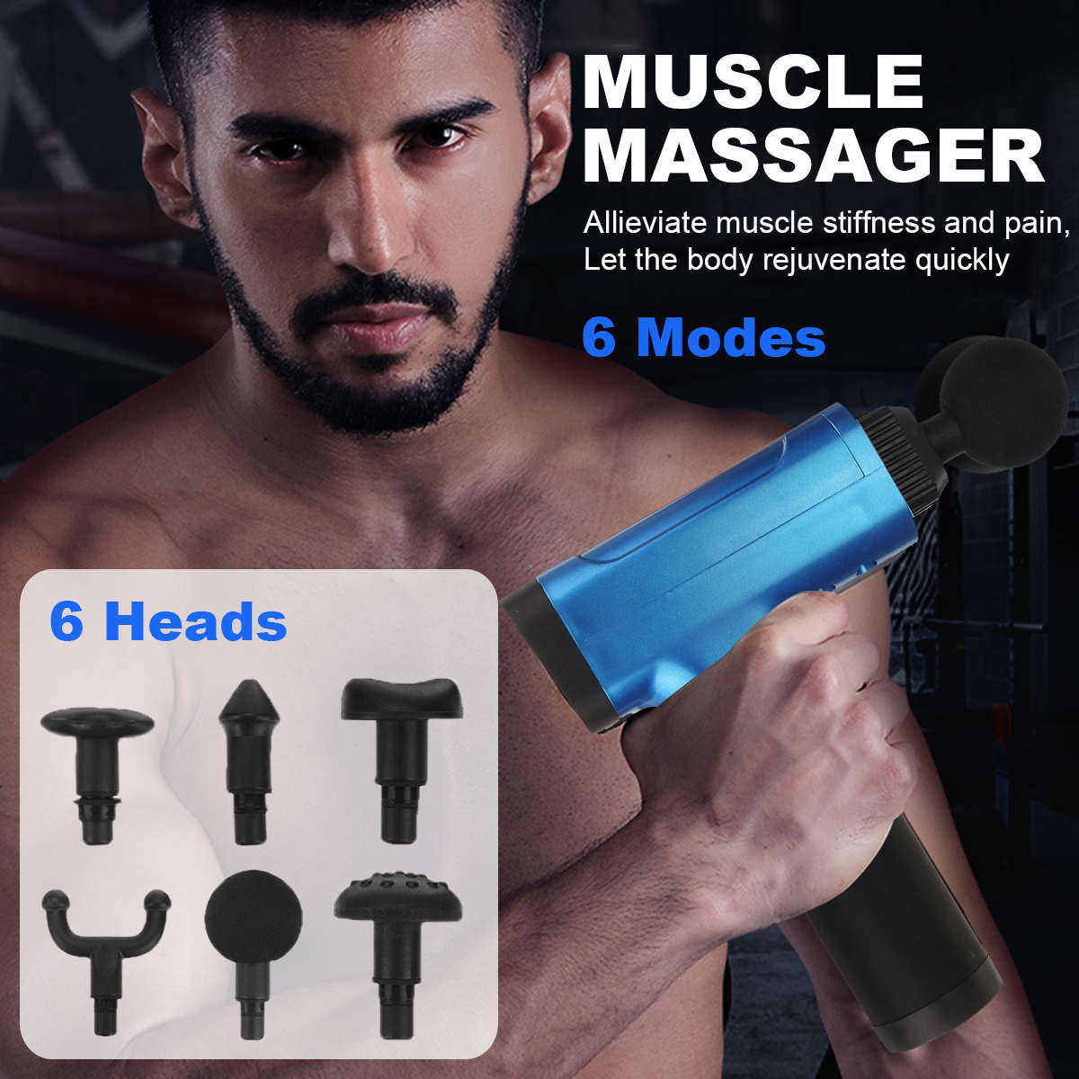 6-Gears-2000mAh-Percussion-Massager-Muscle-Vibrating-Massage-With-6-Heads-1684346-2