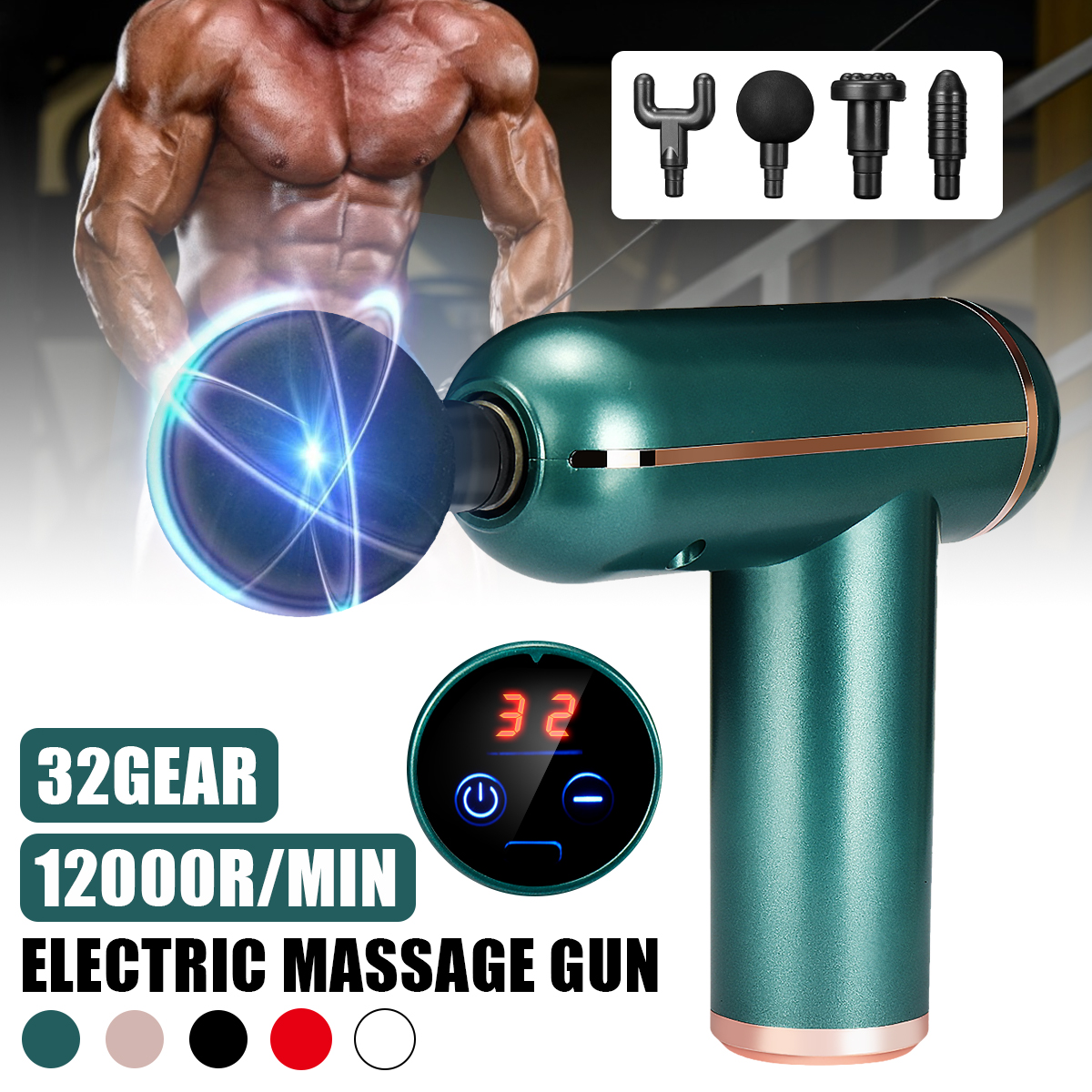 632-Gears-Electric-Percussion-Massage-Guns-Deep-Tissue-Relaxing-Muscle-Vibration-Massager-Pain-Relie-1874517-2