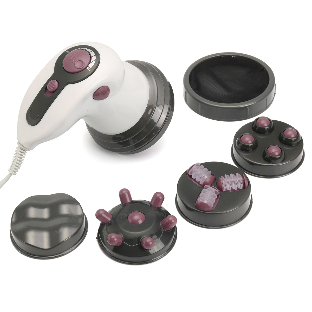 7pcs-Infrared-Electric-Full-Body-Massager-Slimming-Equipment-Anti-cellulite-Machine-With-4-Heads-1676209-10