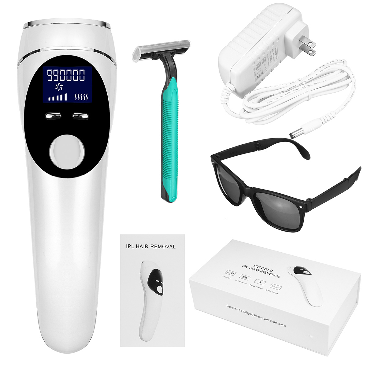 999999-Flashes-DIY-IPL-Laser-Hair-Removal-Device-5-Levels-Painless-Epilator-Hair-Remover-1837621-12