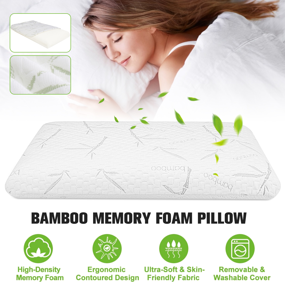 Bamboo-Memory-Foam-Pillow-Reversible-Pillow-Orthopedic-Slow-Rebound-Cervical-Neck-Pain-Relief-1813962-2