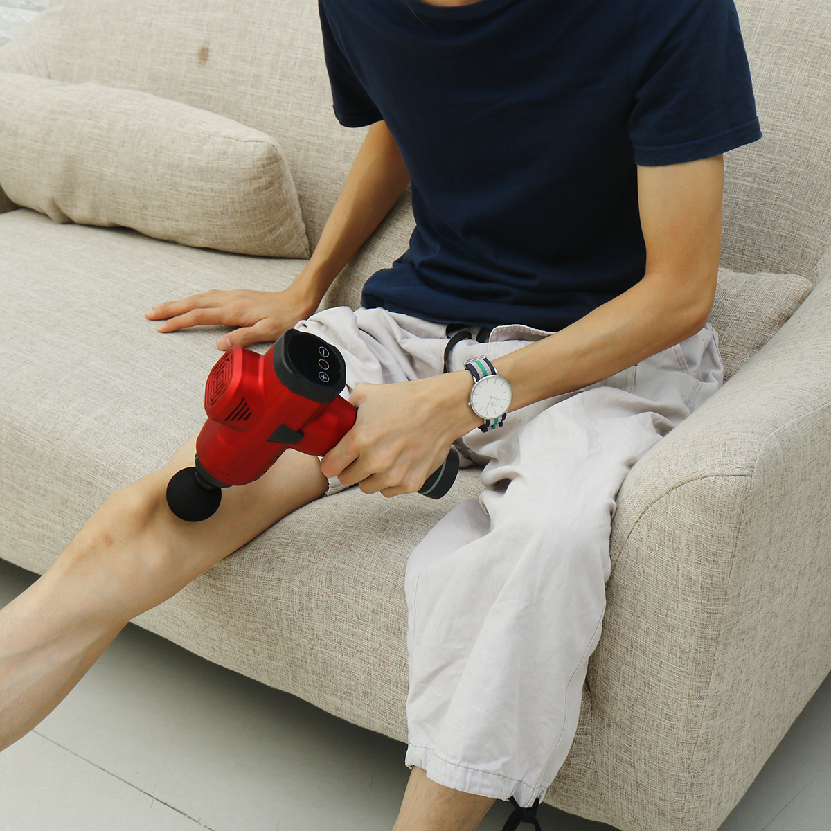 Display-20-Speed-3200RPM-Percussion-Massager-2000mAh-168V-Electric-Massager-30W-Muscle-Massage-Thera-1584147-11