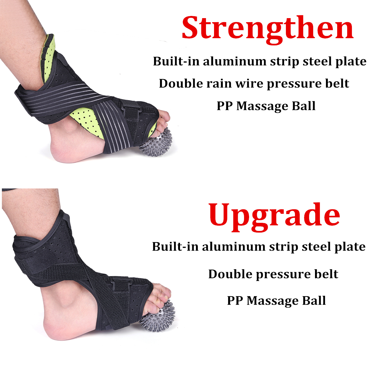 Dorsal-Plantar-Fasciitis-Brace-Ankle-Support-Tendonitis-Night-Splint-Heel--Massage-Ball-1741753-3