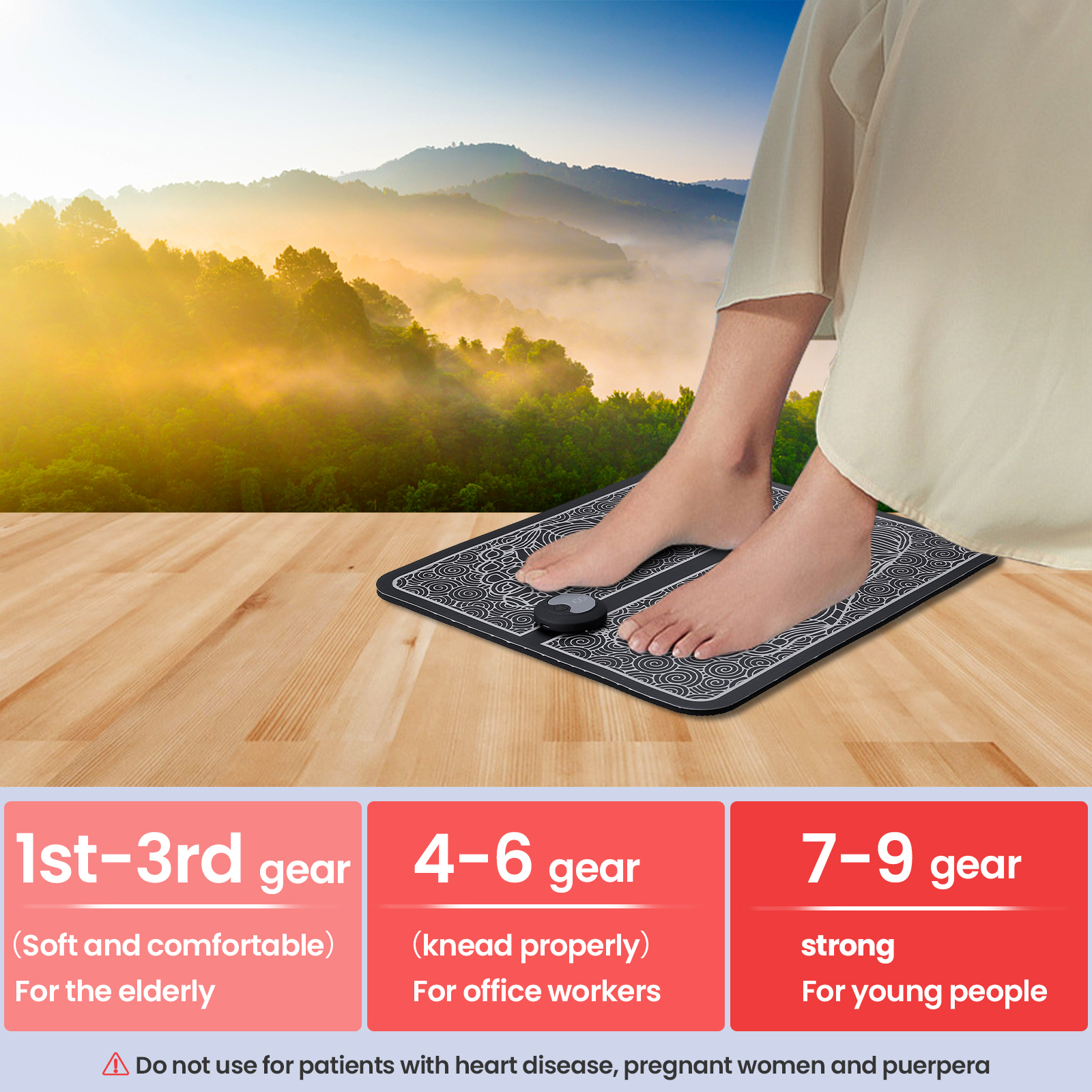 EMS-Physiotherapy-Foot-Massage-Mat-6-Modes-9-Levels-Portable-Leg-Blood-Circulation-Massager-Relax-De-1891903-3