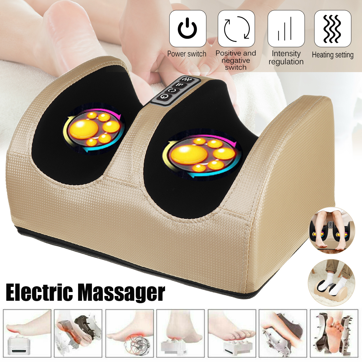 Electric-Foot-Massager-Calf-Leg-Massage-Heated-Shiatsu-Kneading-Rolling-Machine-1786905-2