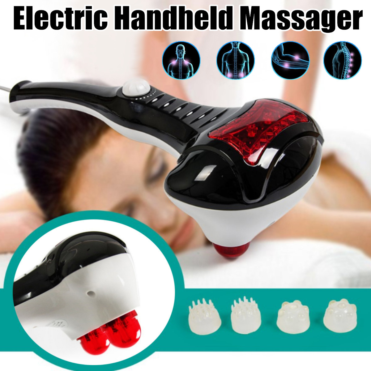 Electric-Handheld-Massager-Infrared-Heating-2-Head-Body-Neck-Back-Vibration-Massage-Hammer-1709977-2