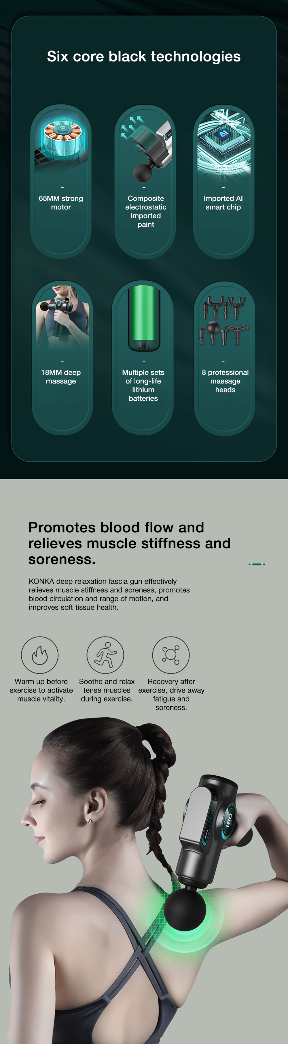 KONKA-F2-Massage-Gun-AI-Intelligent-Control-Strong-Power-Fasica-Massage-Gun-Long-lasting-Battery-Lif-1952129-2