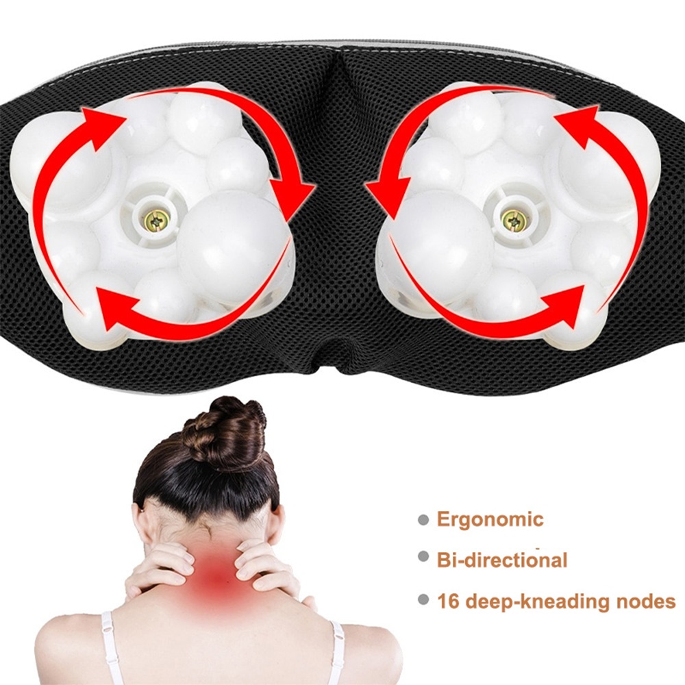 U-Shape-Electrical-Shiatsu-Back-Neck-Shoulder-Body-Massager-Infrared-Heated-4D-Kneading-CarHome-Mass-1947575-2
