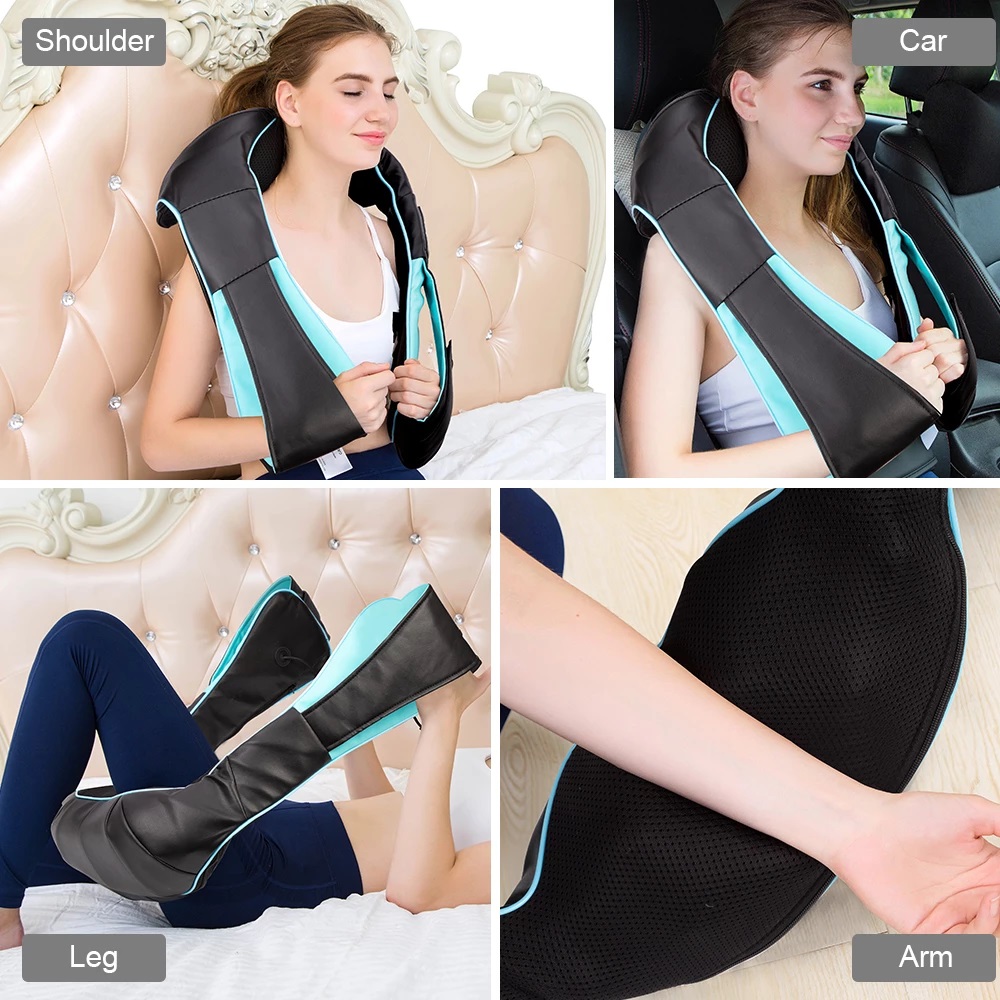 U-Shape-Electrical-Shiatsu-Back-Neck-Shoulder-Body-Massager-Infrared-Heated-4D-Kneading-CarHome-Mass-1947575-13