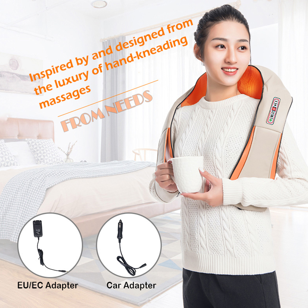 U-Shape-Electrical-Shiatsu-Back-Neck-Shoulder-Body-Massager-Infrared-Heated-4D-Kneading-CarHome-Mass-1947575-10