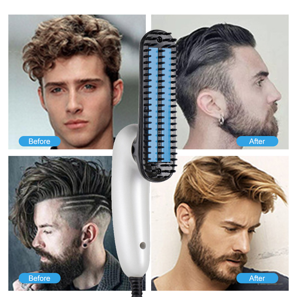 Unisex-Quick-Hair-Comb-Traveling-Foldable-Beard-Comb-Straightener-PTC-Multifunctional-Curling-Curler-1577473-2