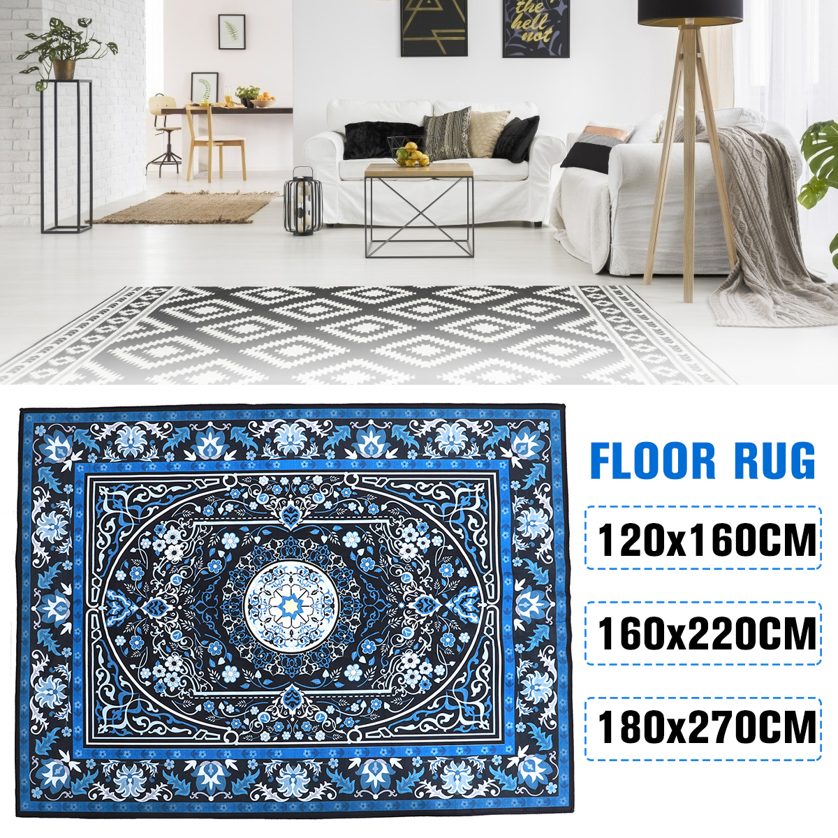 Anti-Slip-Floor-Mat-Navy-Blue-Super-Soft-Print-Traditional-Persian-Door-Entrance-Mat-1961480-1