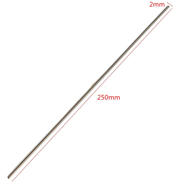 10pcs-2mmx250mm-Titanium-Round-Bar-Grade-5-Rod-Tube-1082113-1