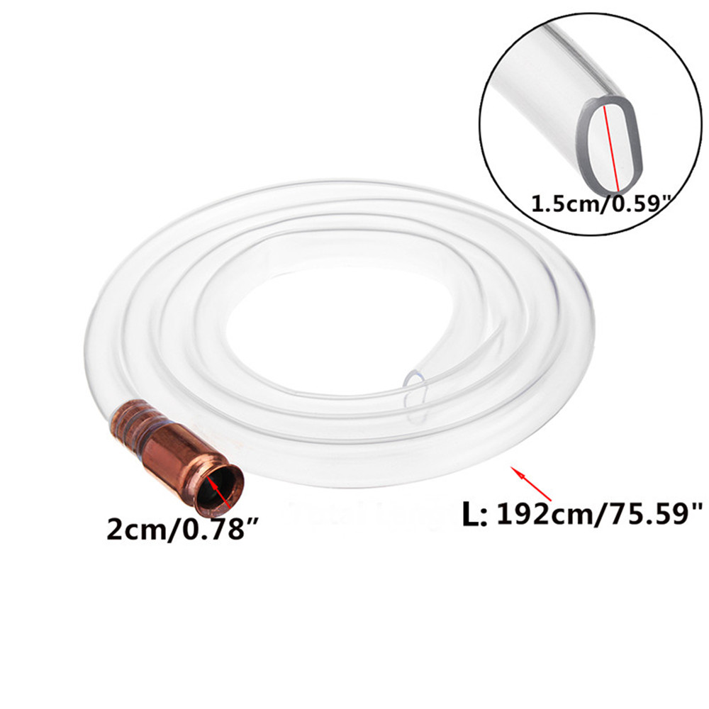 192M-Jiggler-Shaker-Siphon-Anti-Static-Hose-Fuel-Hose-Silicone-Hose-Self-Priming-Tubing-Brass-Tip-1374747-1