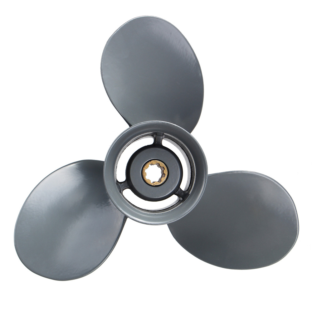 3-Blade-Aluminum-12439-14-x-10-Outboard-Engine-Propeller-Prop-for-Honda-15-20HP-1379549-1