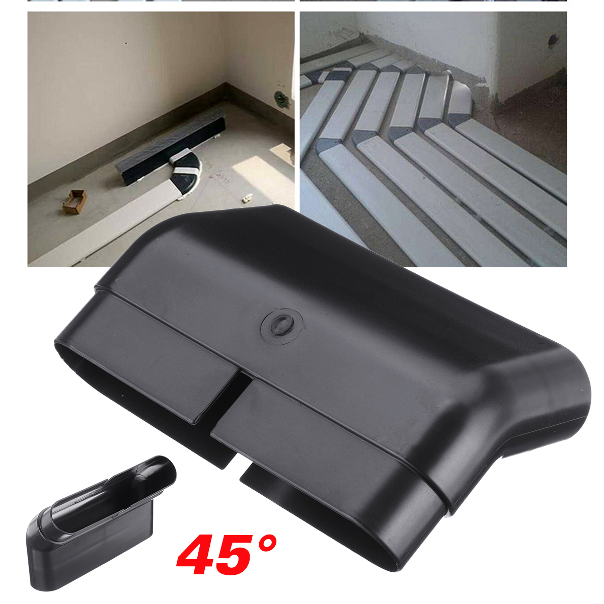 PVC-Tube-Ventilation-System-Environmental-Protection-Tube-Outlet-Dia132x30mm-1544942-1