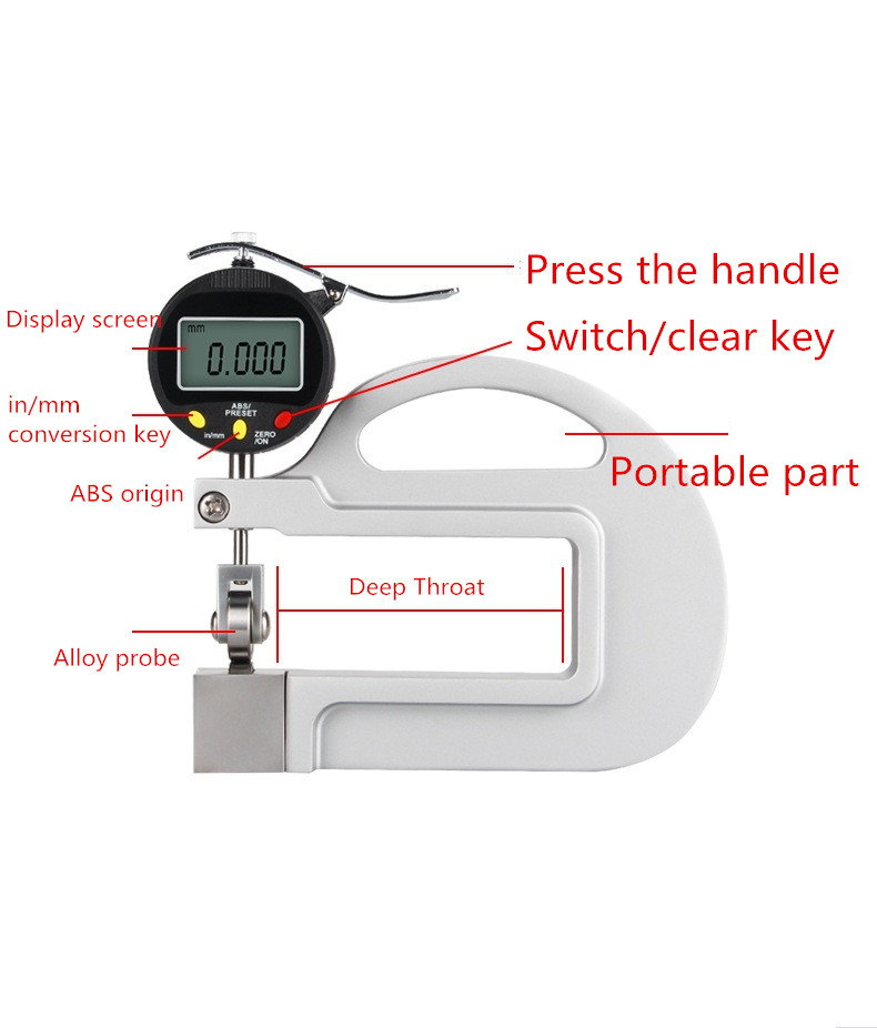 0-10mm-0001mm-High-Accuracy-Digital-Micron-Thickness-Gauge-with-Roller-Insert-Computer-PLC-Connectab-1730528-6