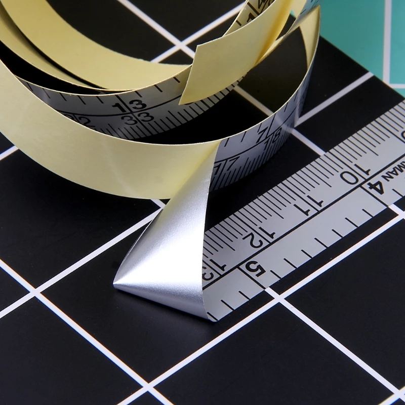 150cm-Self-Adhesive-Metric-Measure-Tape-Vinyl-Ruler-For-Sewing-Machine-Sticker-1880088-5