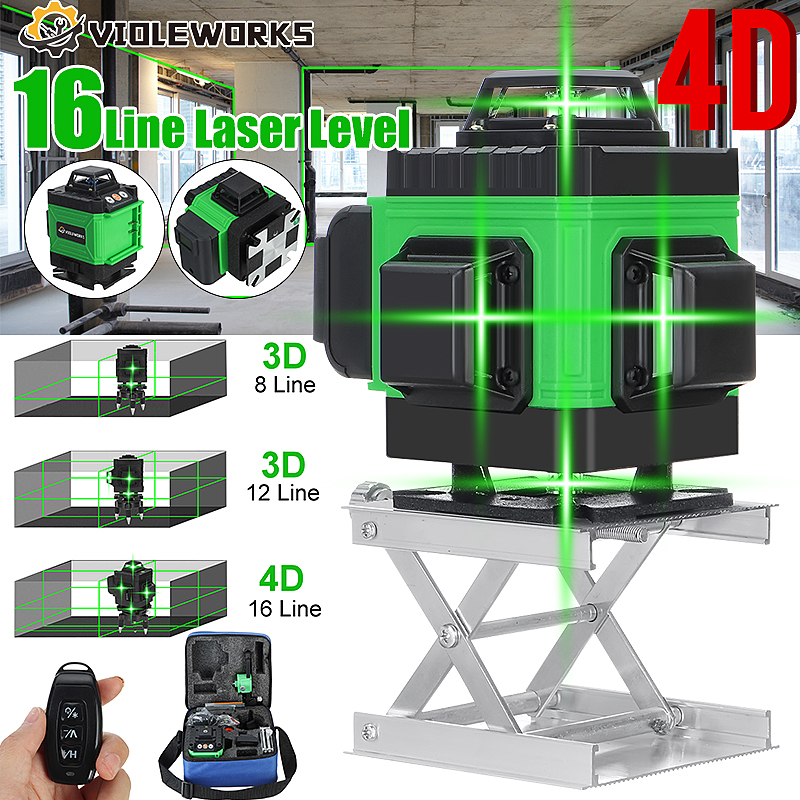 16128-Line--4D-360deg-Horizontal-Vertical-Cross-Green-Light-Laser-Level-Self-Leveling-Measure-Super--1869654-1