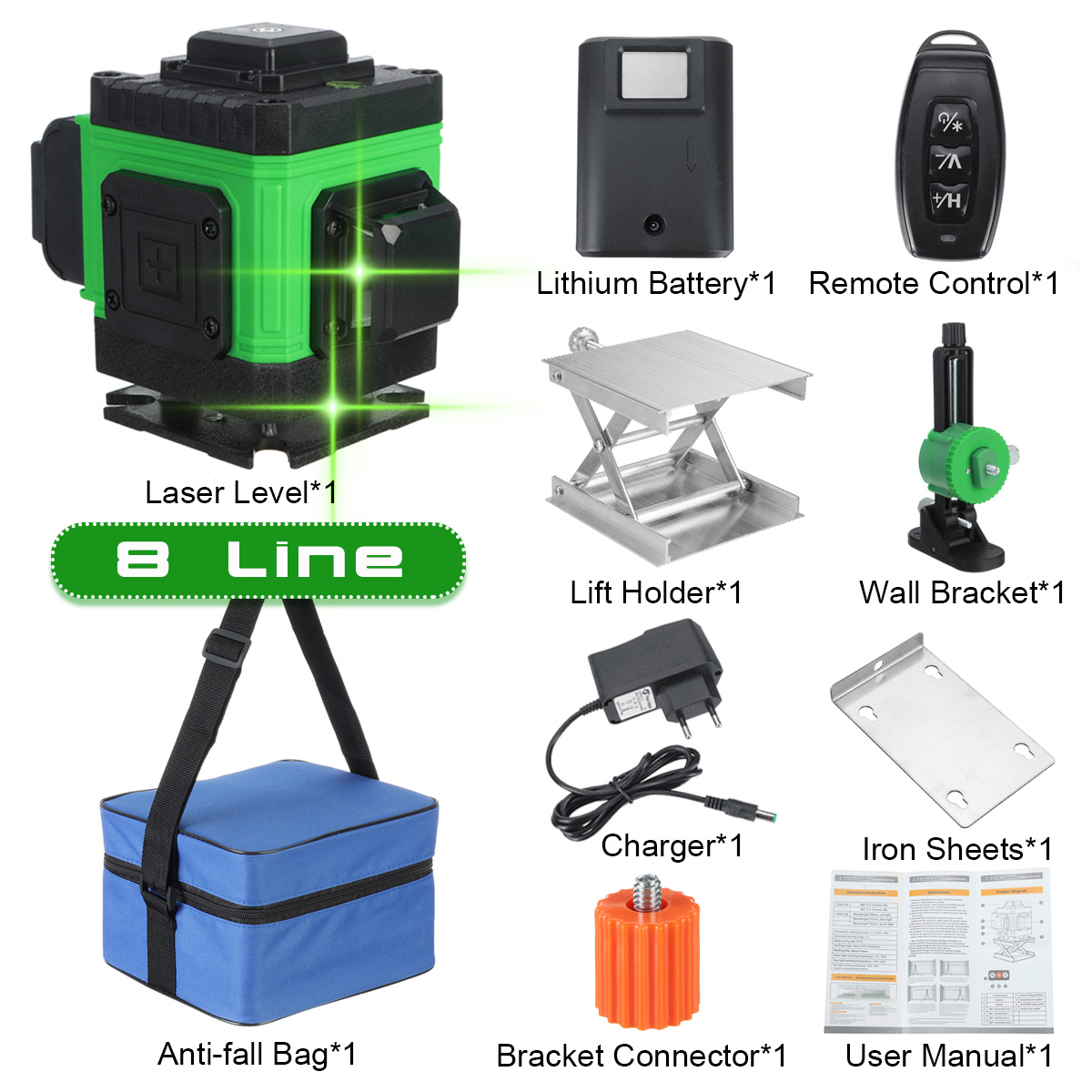 16128-Line--4D-360deg-Horizontal-Vertical-Cross-Green-Light-Laser-Level-Self-Leveling-Measure-Super--1869654-14