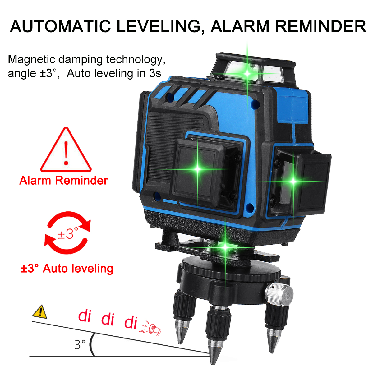 16128-Line-360deg-Horizontal-And-Vertical-Laser-Level-Self-Leveling-Measurement-Super-Strong-Green-L-1893775-5