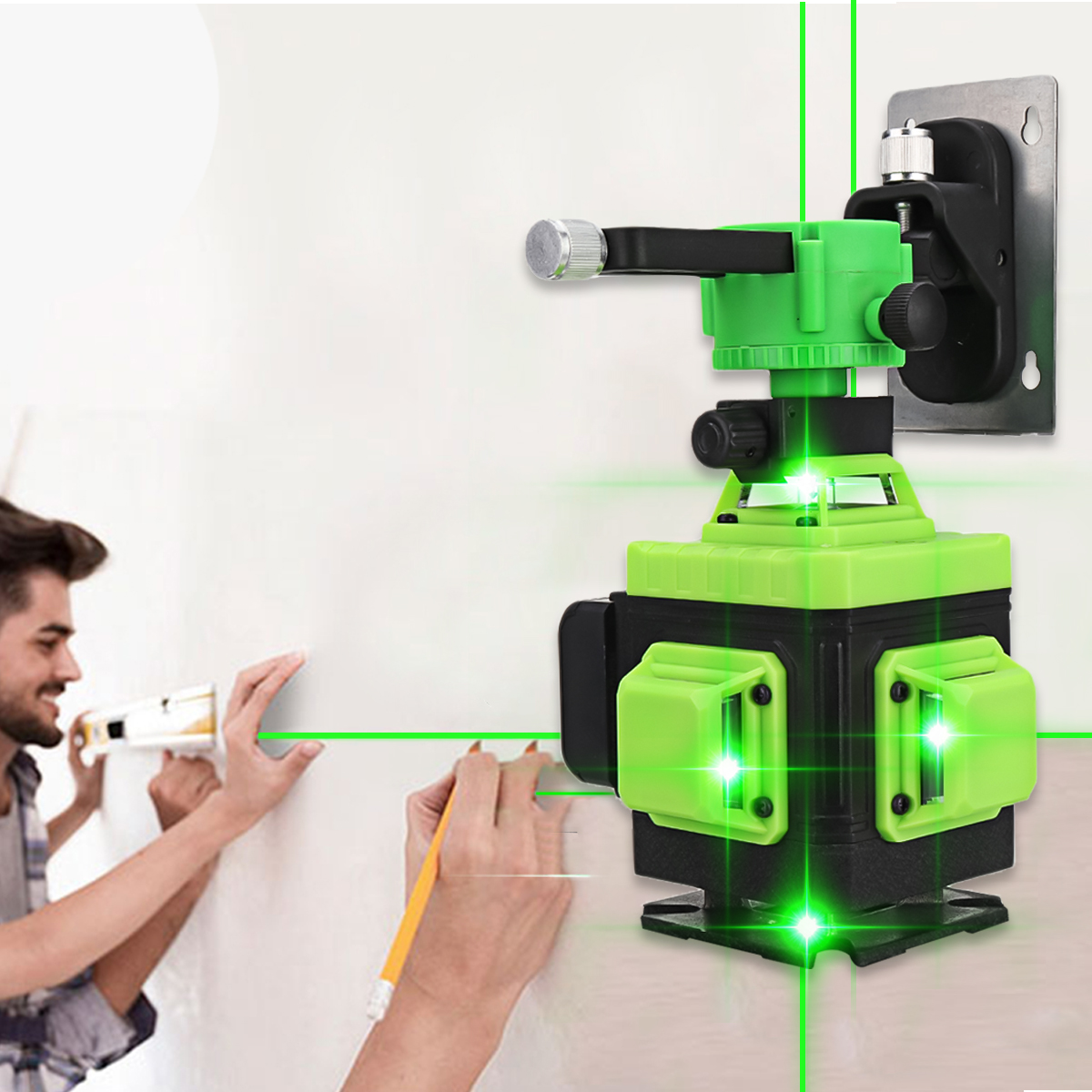 16128-Line-4D-360deg-Horizontal-Vertical-Cross-Green-Light-Laser-Level-Self-Leveling-Measure-APP-Con-1858611-13