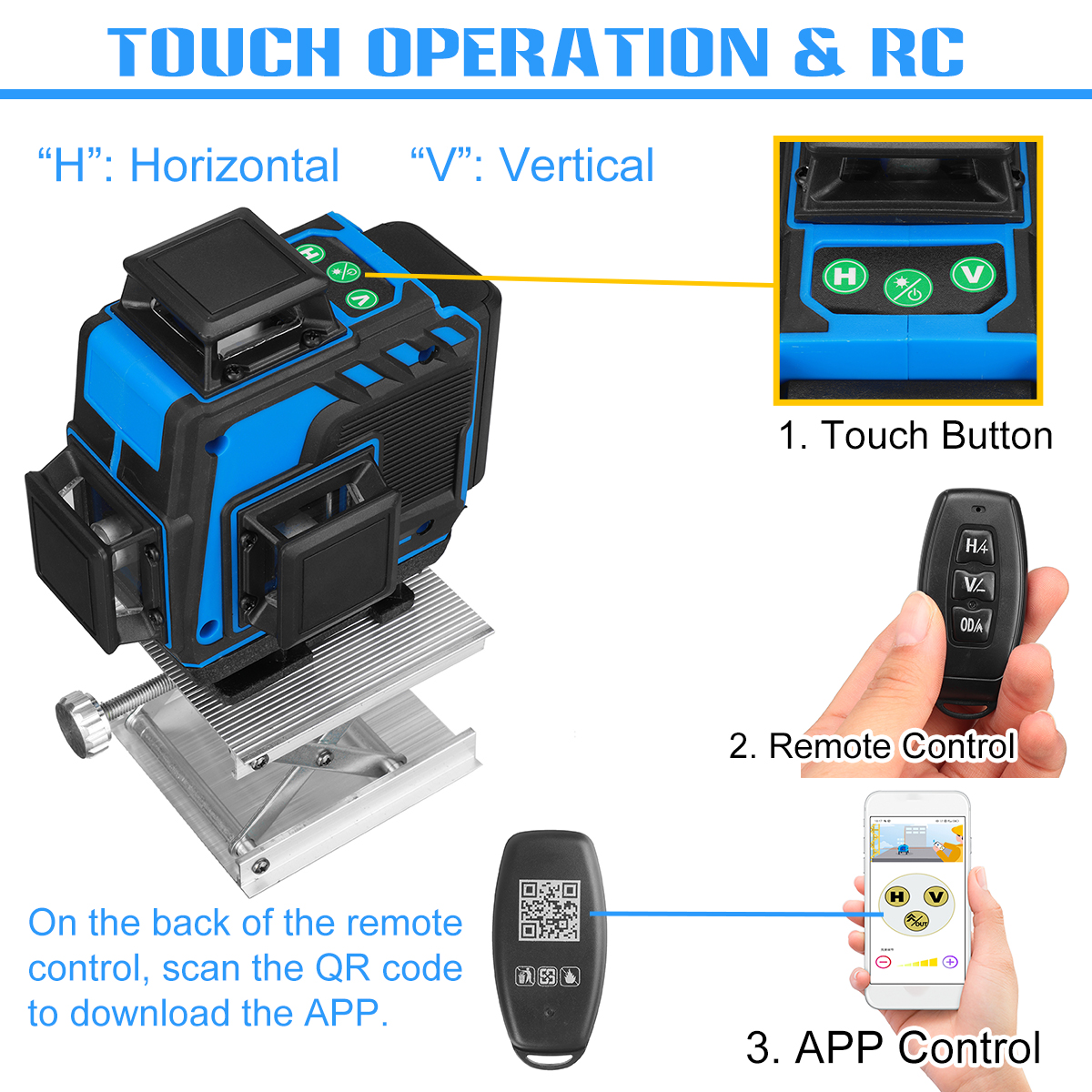 16128-Lines-Laser-Level-Meter-360deg-Horizontal-Vertical-Cross-Green-Light-Automatic-Self-Leveling-M-1886602-4