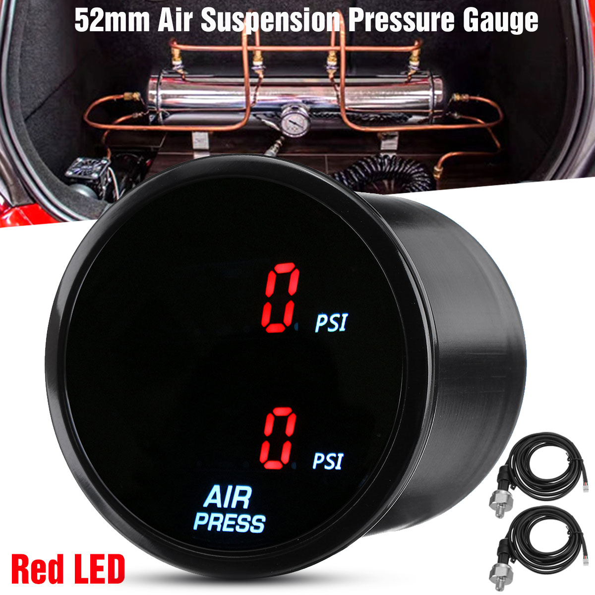 2-52mm-Dual-Digital-Air-Pressure-Gauge-PSI-Air-Suspension-Meter-Red-LED-1710110-2