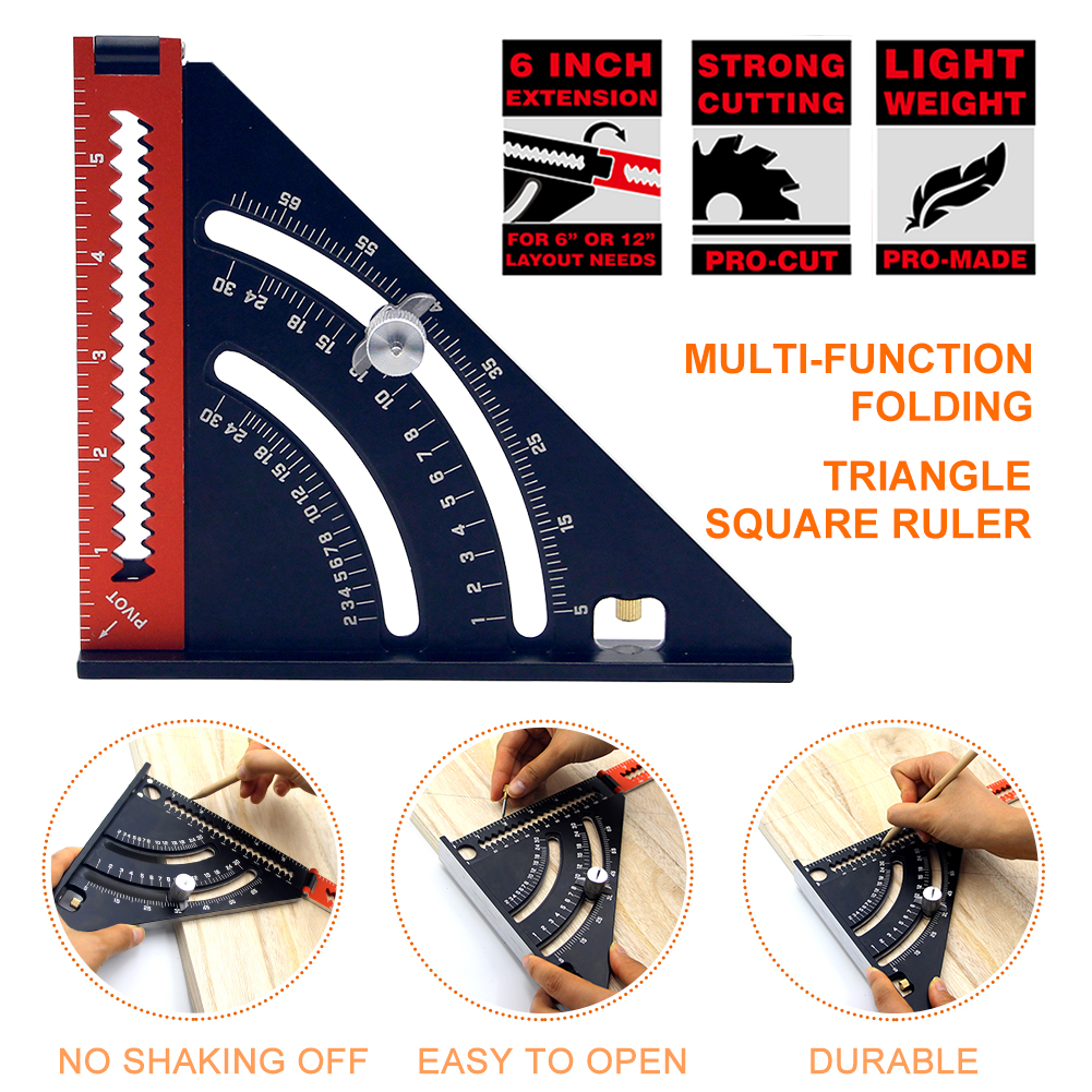 2-In-1-Folding-Aluminum-Alloy-Extendable-Arm-Work-Durable-Carpentry-Multifunctional-Triangle-Square--1786584-2