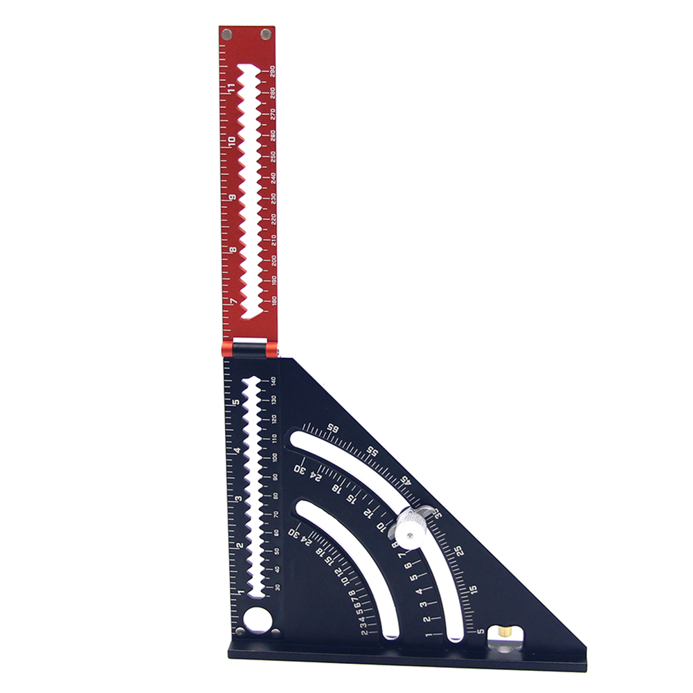 2-In-1-Folding-Aluminum-Alloy-Extendable-Arm-Work-Durable-Carpentry-Multifunctional-Triangle-Square--1786584-12