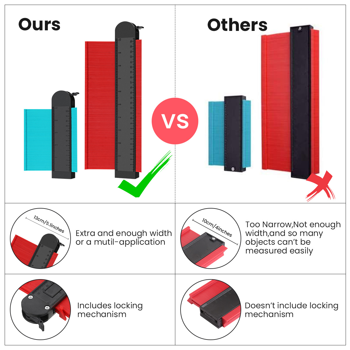 2-Pack-Wider-Contour-Profile-Gauges-Contour-Gauge-Duplicator-Copy-Irregular-Shapes-Measuring-for-Cor-1888555-3
