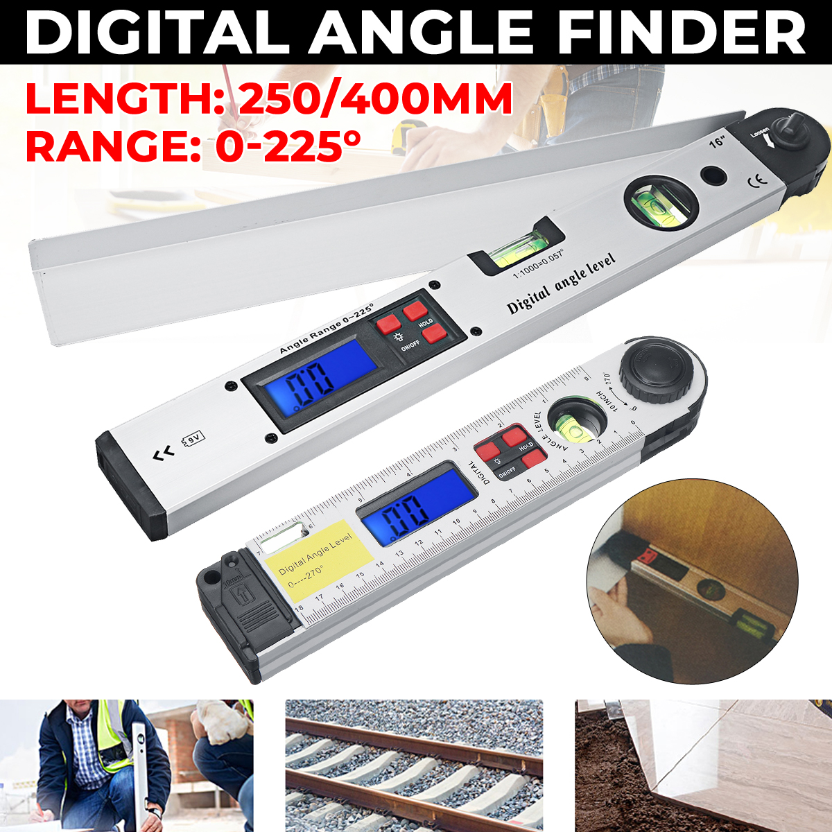 250400mm-Digital-Angle-Level-Meter-LCD-Display-0-225-Degree-for-Measuring-Roof-Angles-Fitting-Up-Win-1740234-1