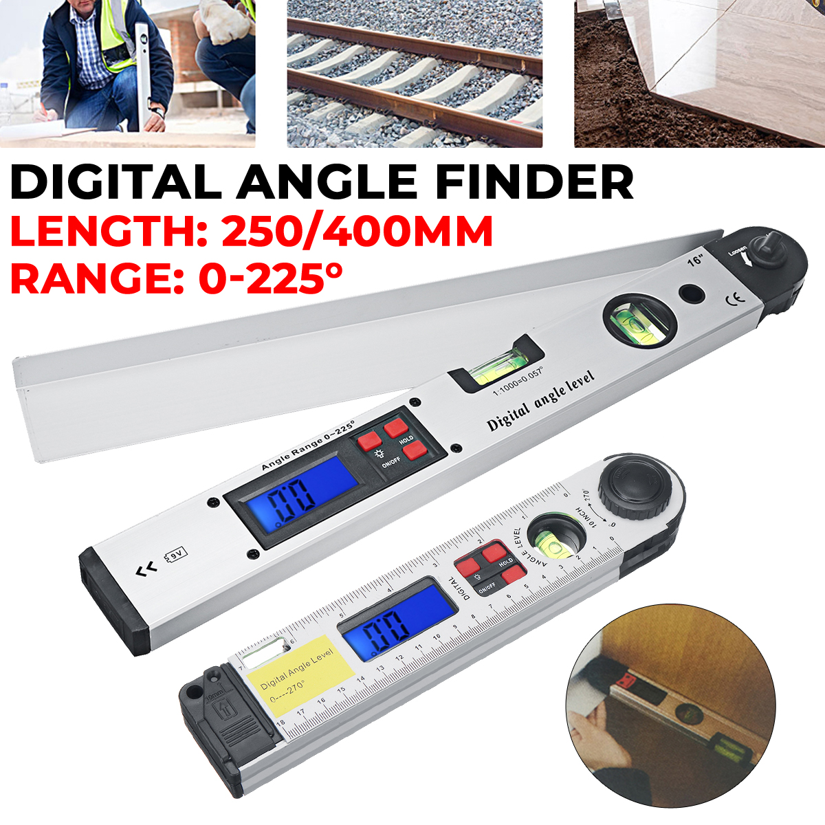 250400mm-Digital-Angle-Level-Meter-LCD-Display-0-225-Degree-for-Measuring-Roof-Angles-Fitting-Up-Win-1740234-2