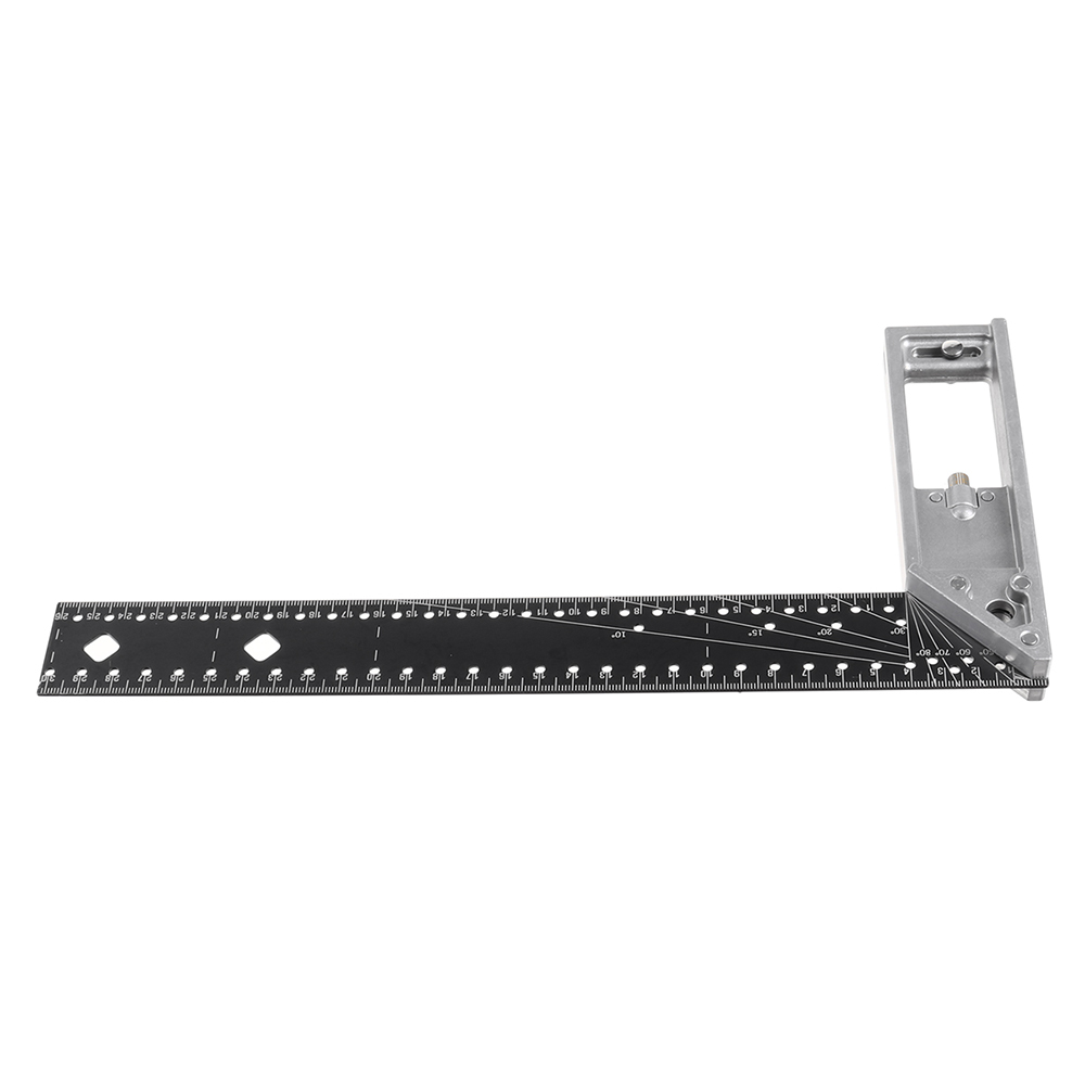 30CM-Double-sided-Metric-Scale-Stainless-Steel-Ruler-Die-Cast-Aluminum-Handle-Ruler-Measuring-Tool-1931417-2