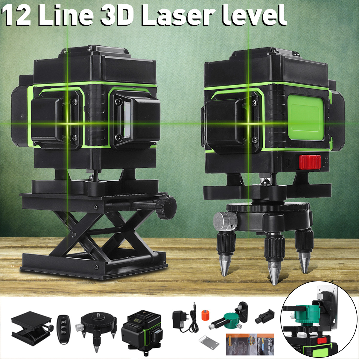 3D-Laser-Level-12-Lines-Green-Light-360deg-Self-levelling-Rotary-Cross-Line-Laser-EU-Plug-1865177-2