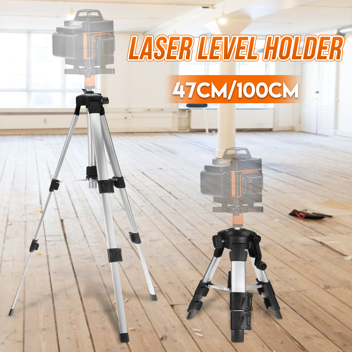 47100CM-Folding-Adjustable-Aluminium-Alloy-Tripod-Base-Holder-For-Laser-Level-Electric-Laser-Measure-1652755-1