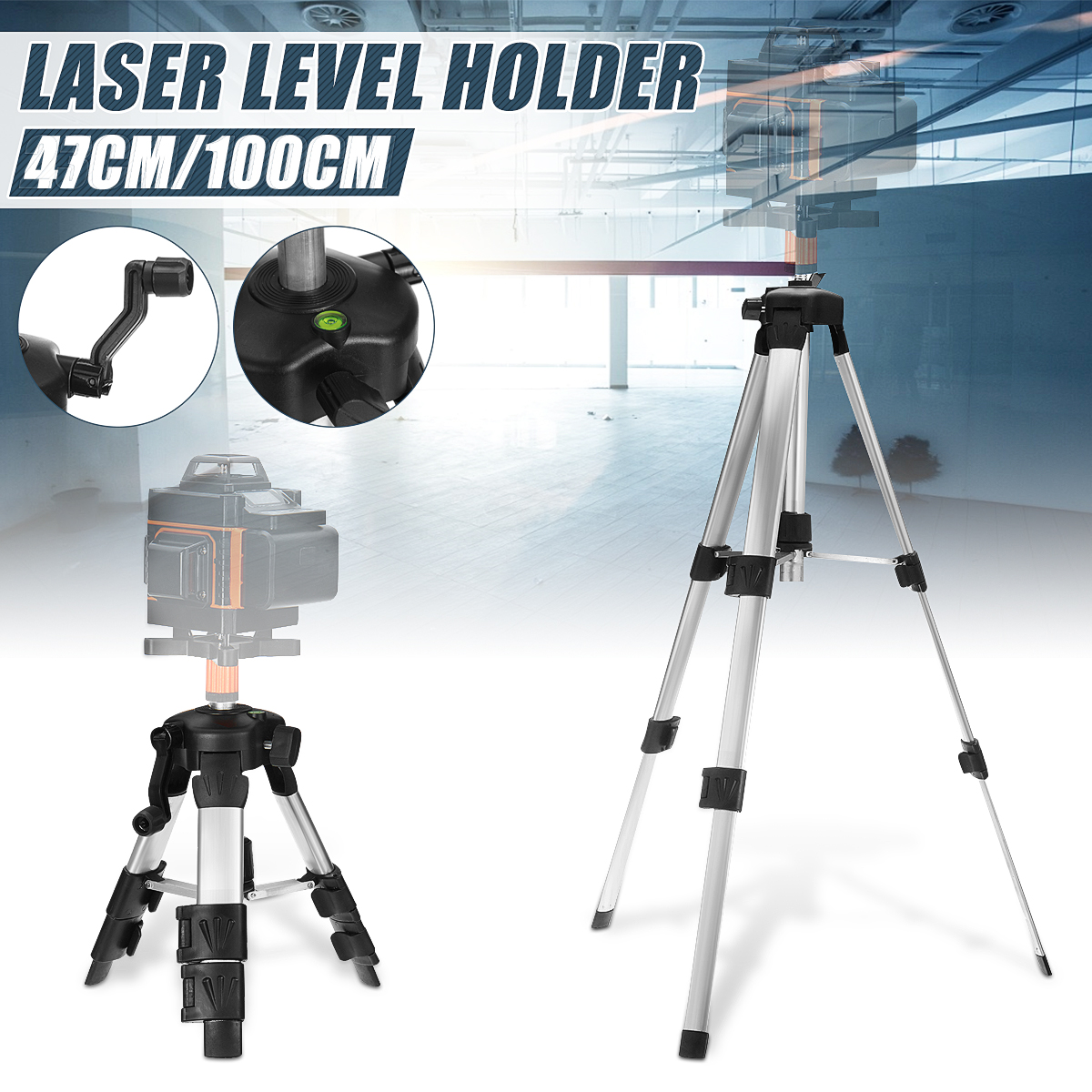 47100CM-Folding-Adjustable-Aluminium-Alloy-Tripod-Base-Holder-For-Laser-Level-Electric-Laser-Measure-1652755-2