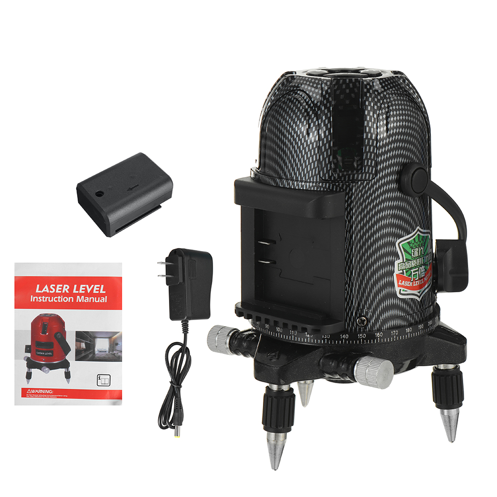 5-line-Green-Light-Laser-Level-360deg-Electroplating-Multi-color-Shell-Laser-Level-with-Base-1910685-12