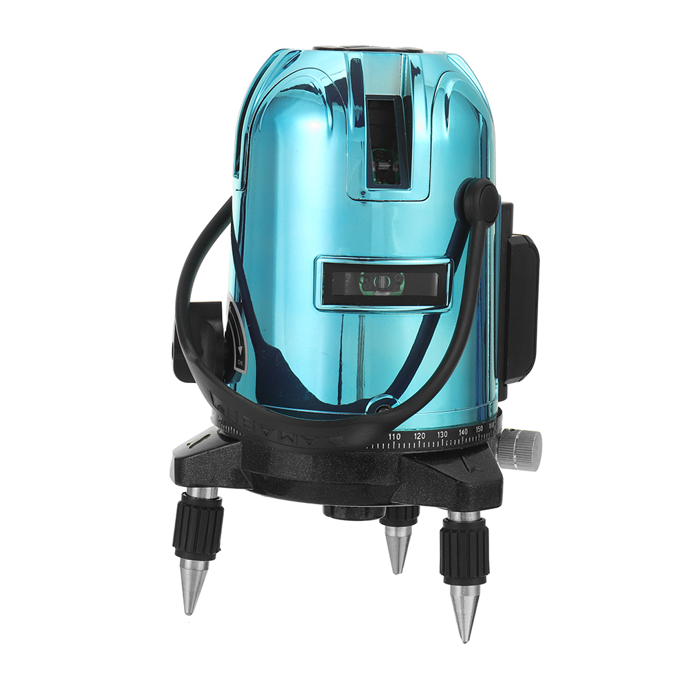 5-line-Green-Light-Laser-Level-360deg-Electroplating-Multi-color-Shell-Laser-Level-with-Base-1910685-3