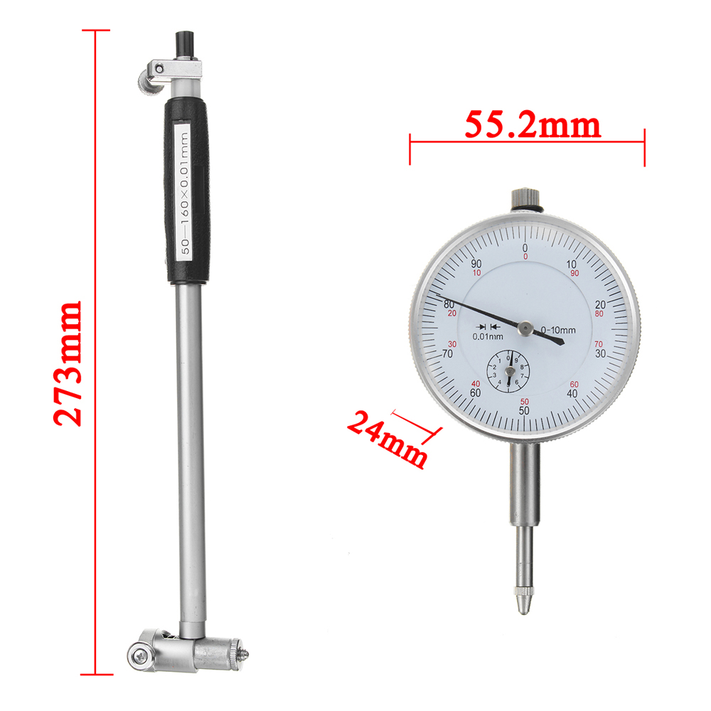 50-160mm001mm-Metric-Dial-Bore-Gauge-Cylinder-Internal-Small-Inside-Measuring-Probe-Gage-Test-Dial-I-1537892-4