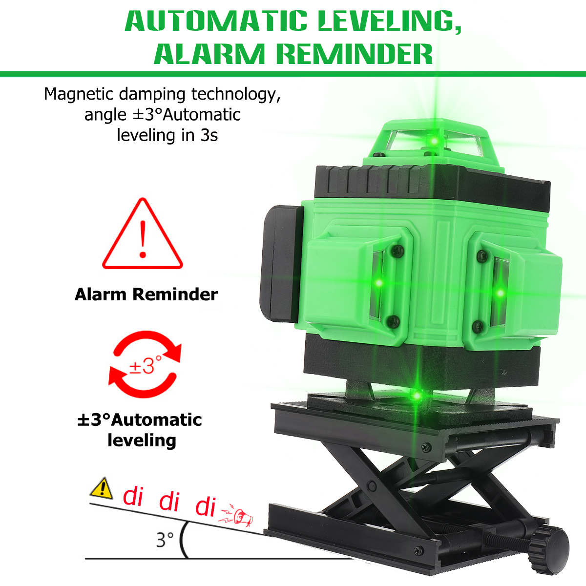 81216-Line-360deg-4D-Green-Light-Laser-Level-Horizontal-Vertical-Cross-Spirit-Level-Measure-Tool-Kit-1864088-5