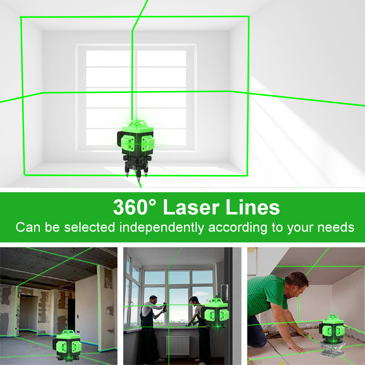 81216-Line-360deg-Green-Light-Laser-Level-Horizontal-Vertical-Cross-Measuring-1887027-7