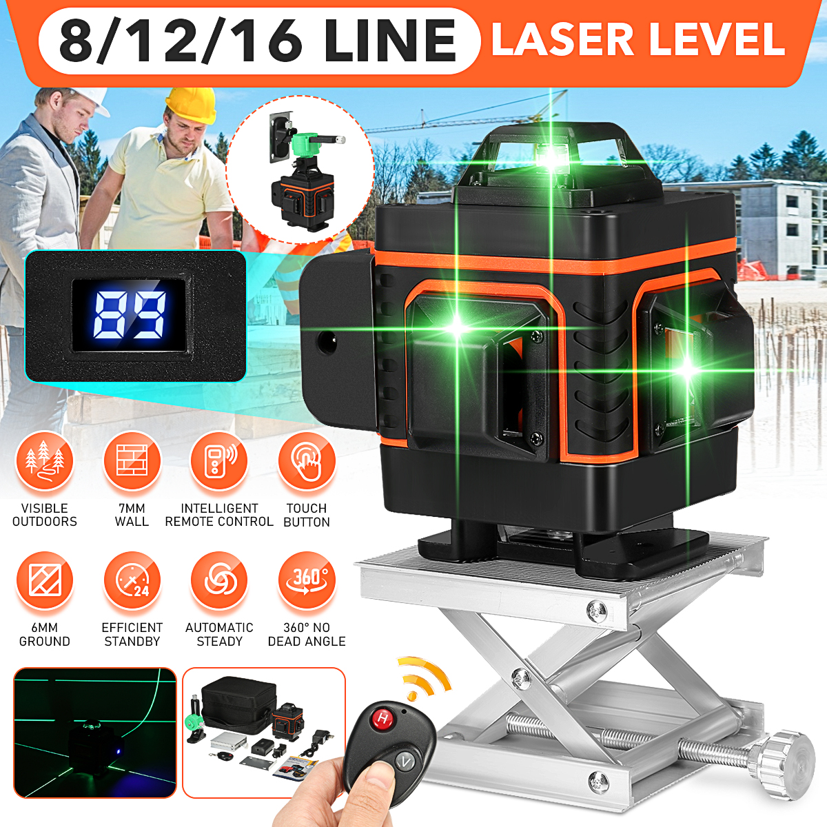 81216-Line-Digital-Laser-Level-Green-Light-Self-Leveling-360deg-Rotary-1888549-1