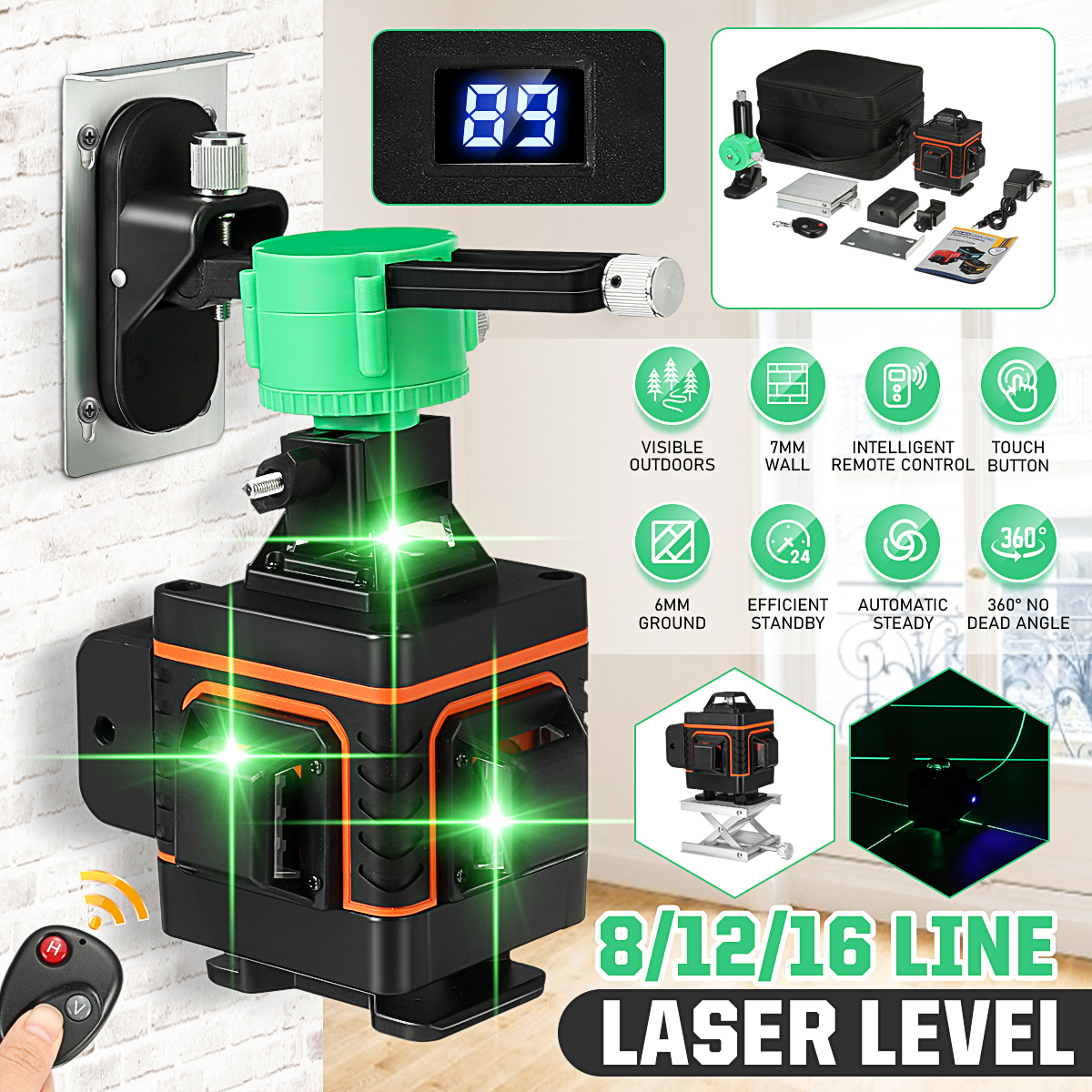 81216-Line-Digital-Laser-Level-Green-Light-Self-Leveling-360deg-Rotary-1888549-2