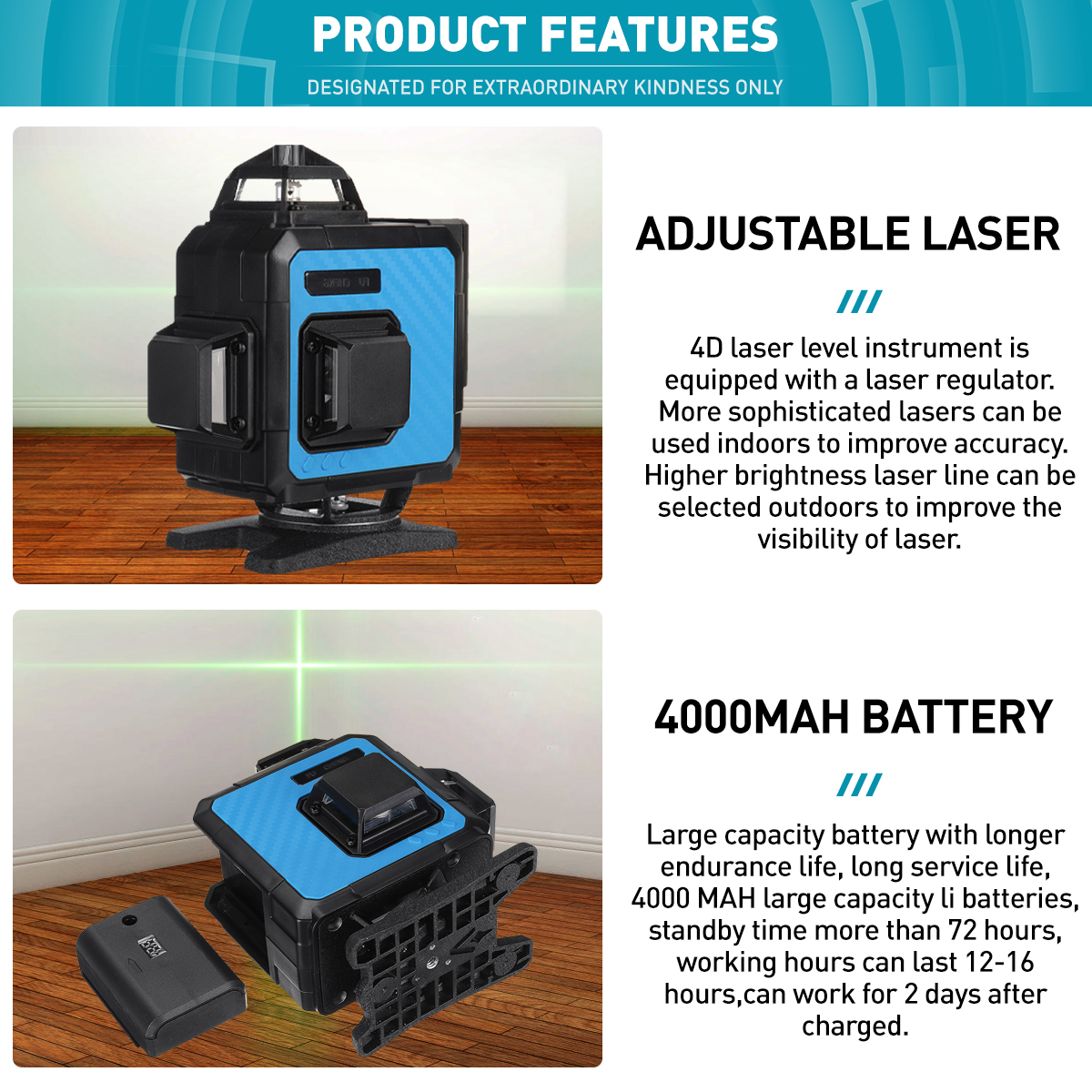81216-Lines-4D-360deg-Rotatable-Green-Light-Laser-Level-Auto-Self-Leveling-Rotary-Cross-Measure-Tool-1877795-16